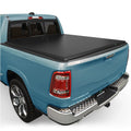 Ledkingdomus 5.7ft Soft Tri-fold Truck Bed Tonneau Protection for 09-23 Dodge Ram 1500 Without Rambox