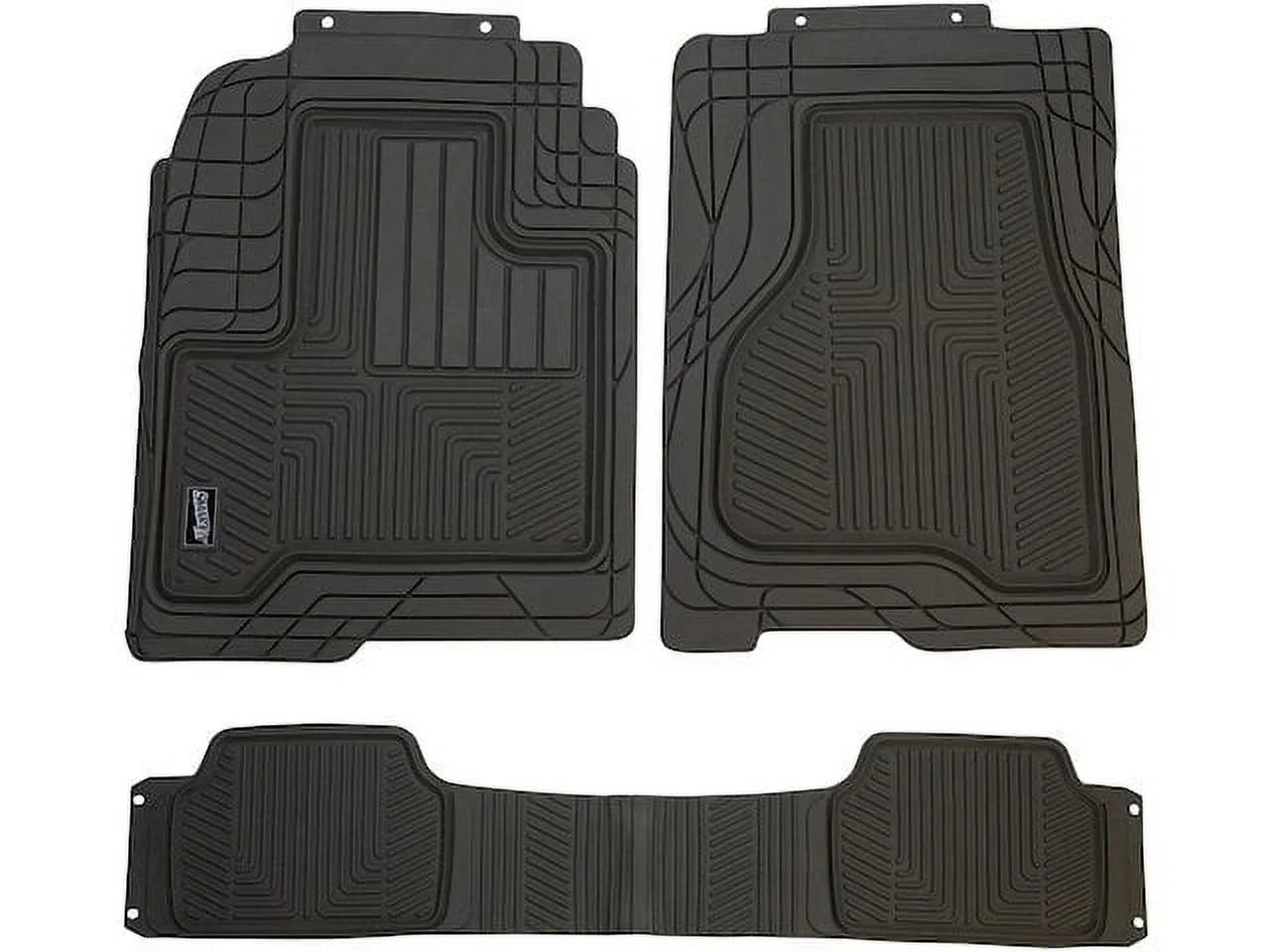 Floor Mat Set 3 Piece - Suitable with 2007 - 2018 Ford Edge 2008 2009 2010 2011 2012 2013 2014 2015 2016 2017