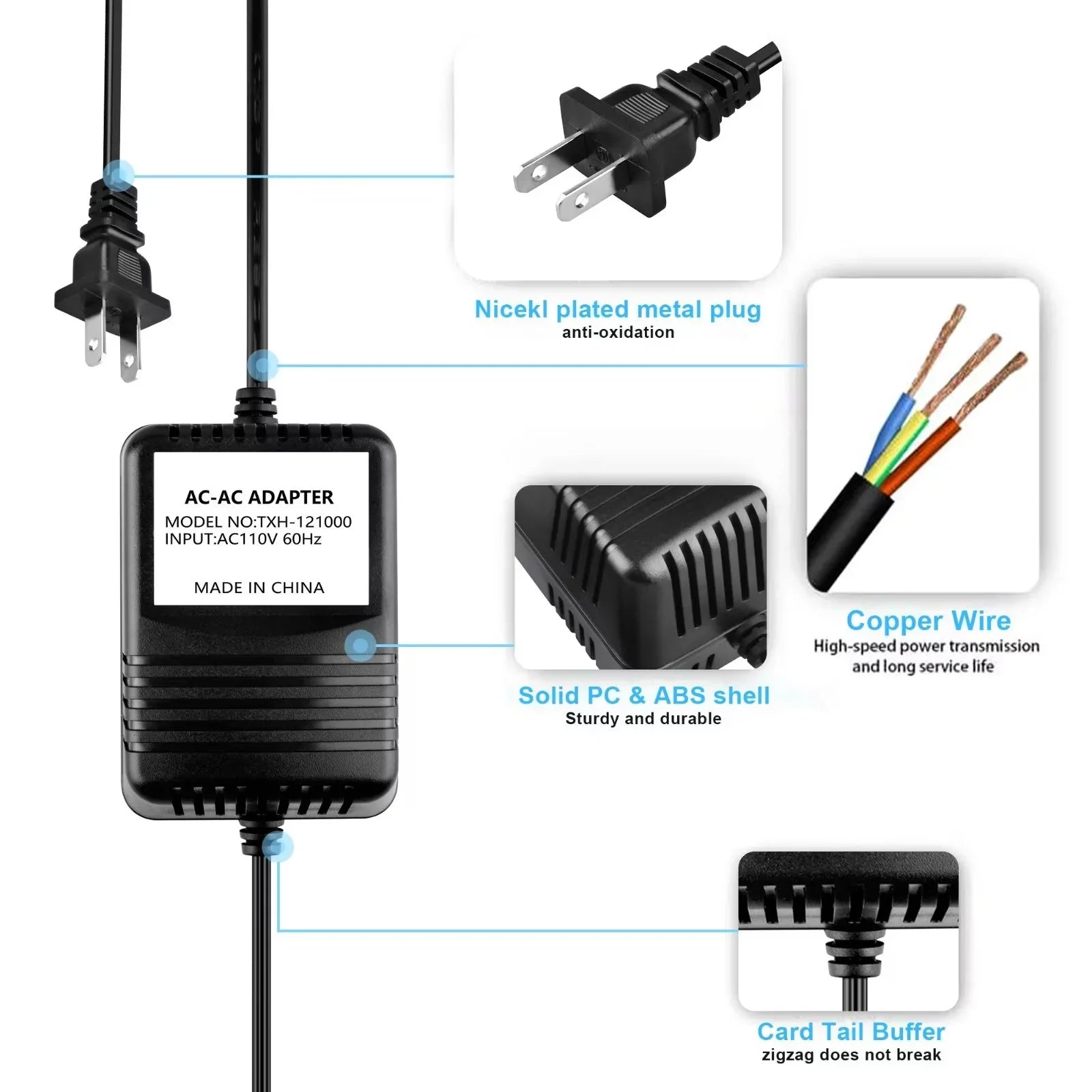 CJP-Geek AC / AC Adapter Fitting for harman / kardon Model No.: A481511 Part No.: HK-02TA Power