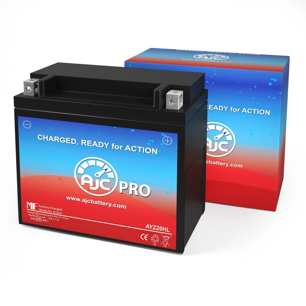 AJC Pro Battery Matching with Bombardier GTx 500Ss 593CC Snowmobile Replacement Battery (2005)