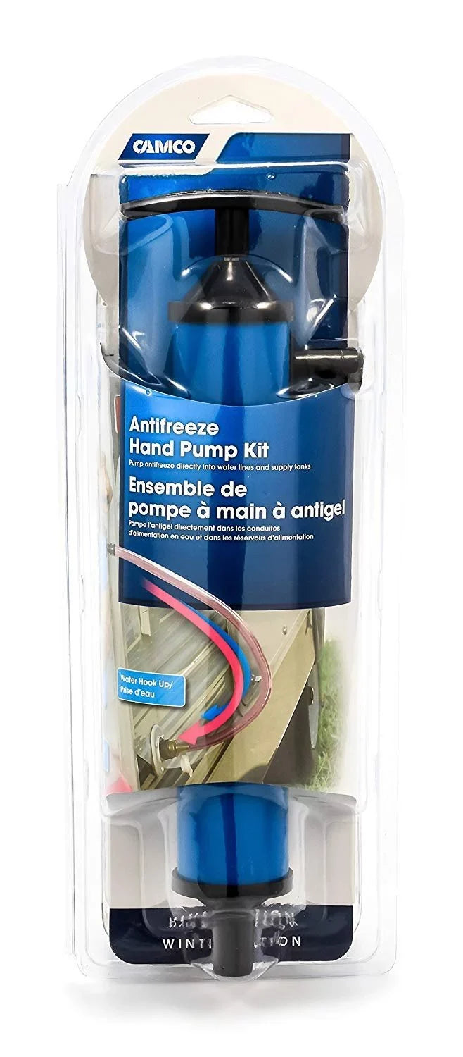 Camco Antifreeze Hand Pump Kit- Pumps Antifreeze Directly Into the RV Waterlines and Supply Tanks, Makes Winterizing Simple and Easier 36003
