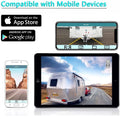 JahyElec WiFi Wireless Backup Camera, Magnetic Mount, 9600mAh Battery, Excellent for Front/Rear View