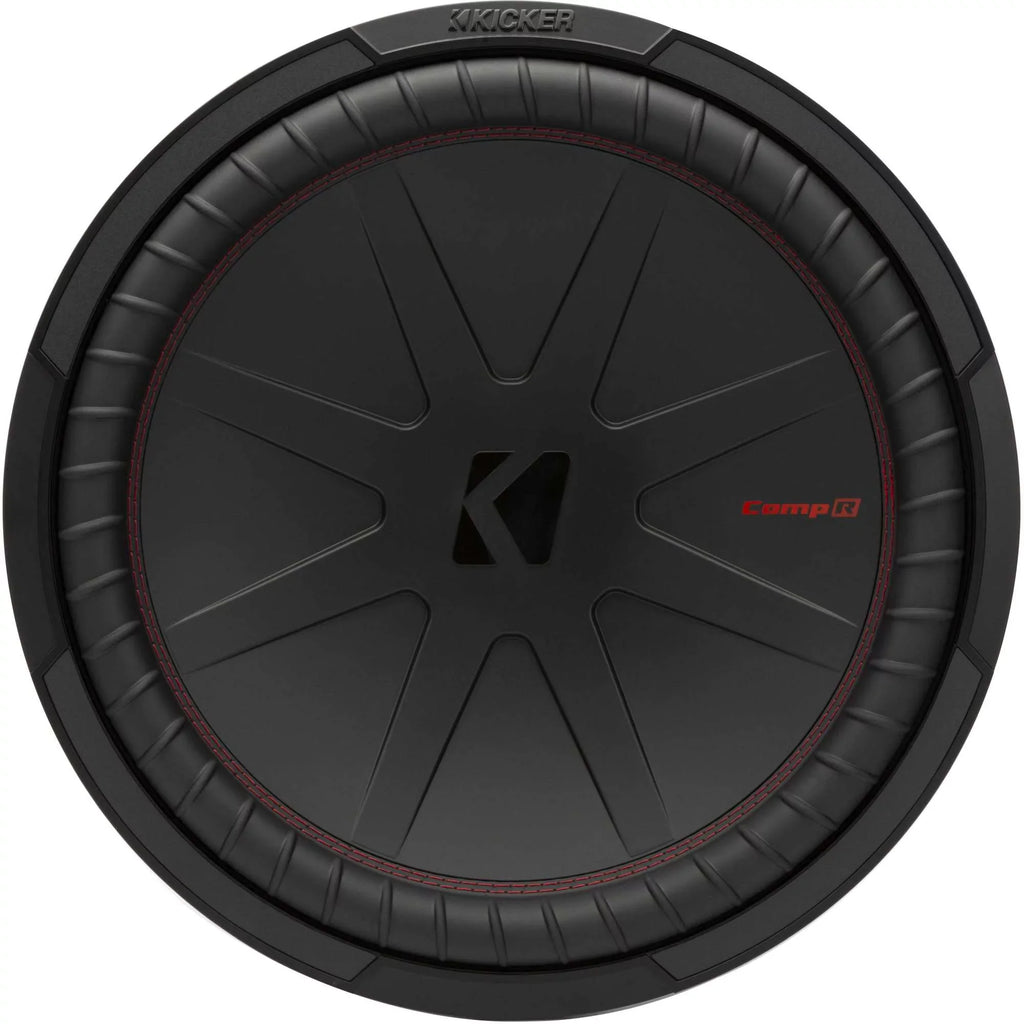 Kicker 48CWR152 CompR 15" Subwoofer, DVC, 2-ohm - Includes Speaker Wire