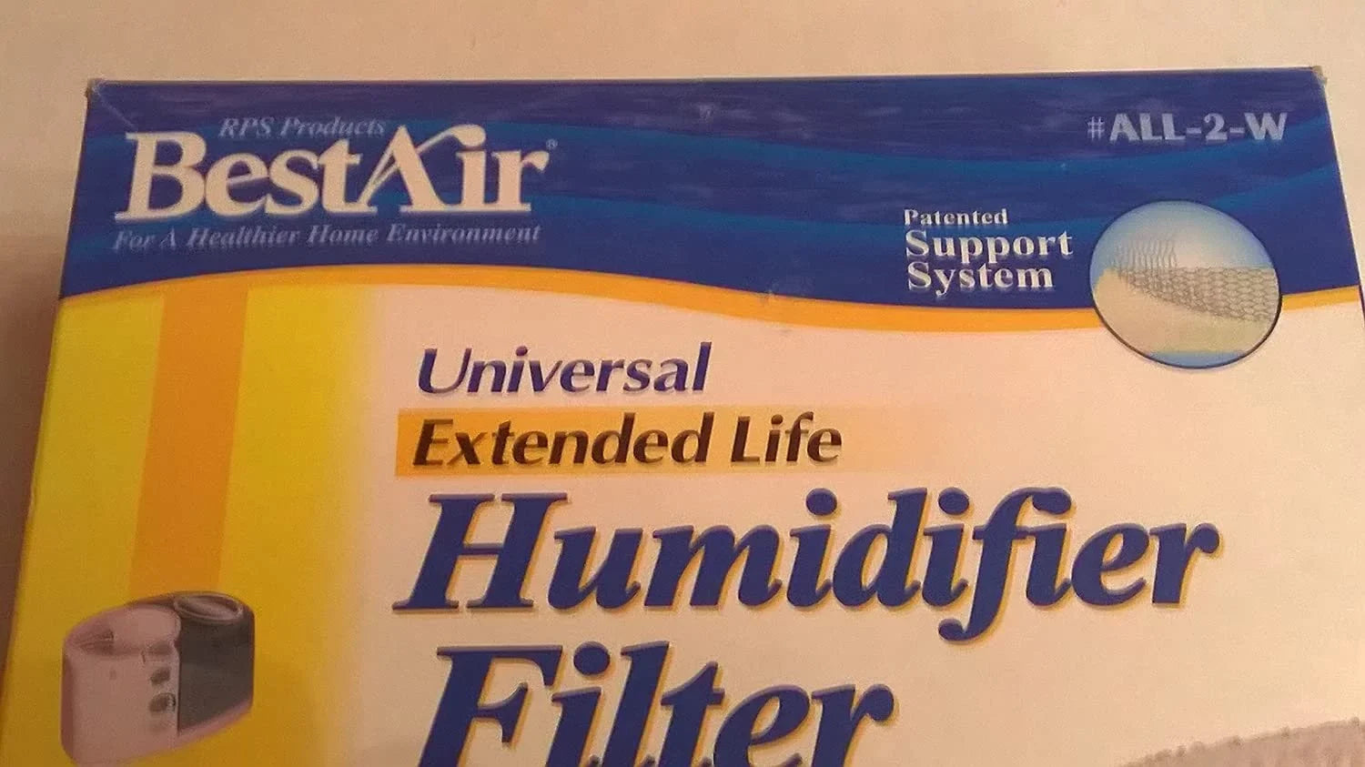 BestAir H62-C Holmes HWF-62 Replacement Wick Filter Pack of 6