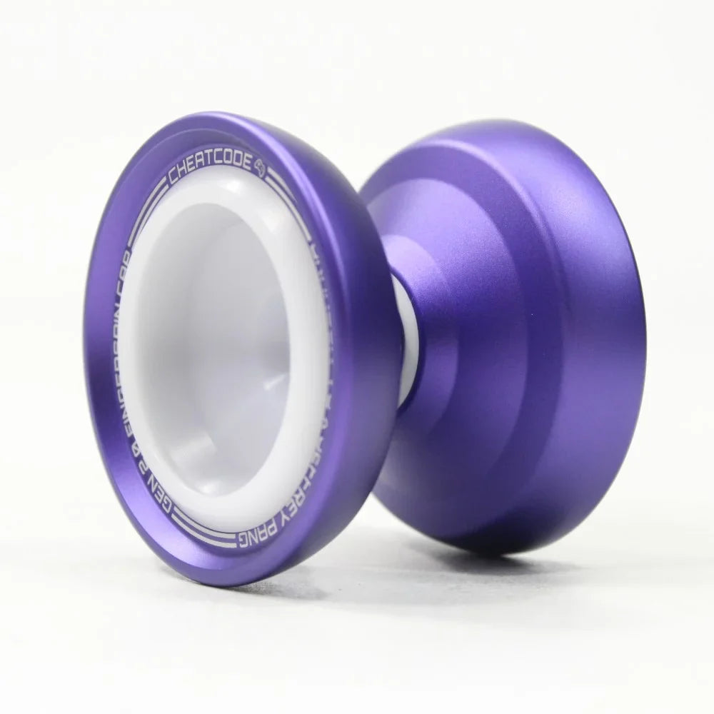 Brandon Vu x Jeffrey Pang CHEATCODE Yo-Yo - The Ultimate Fingerspin YoYo (Purple)