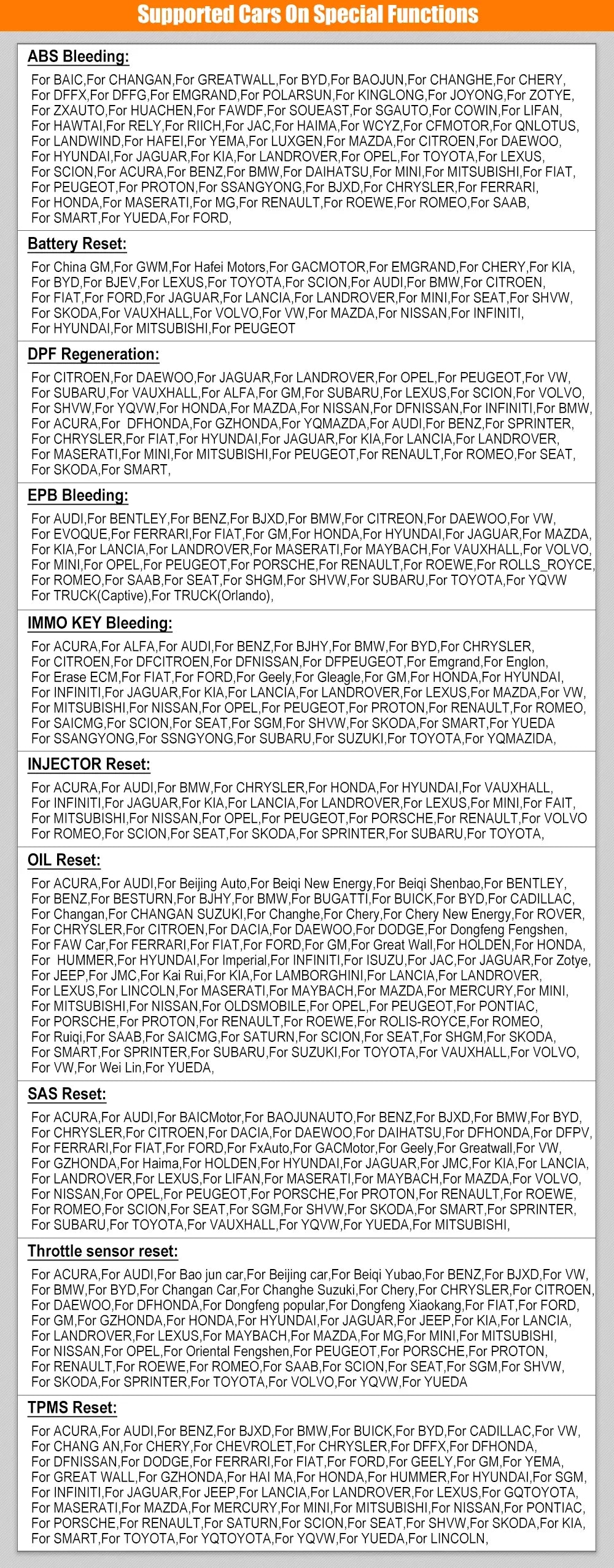 ANCEL X6 OBD2 Scanner Automotive All System Bi-direactional Diagnostic Scan Tool 10 Reset Services Car Code Reader EOBD OBD Scan Bluetooth Automotive Scanner Car Diagnostic Tablet Auto VIN Live Data