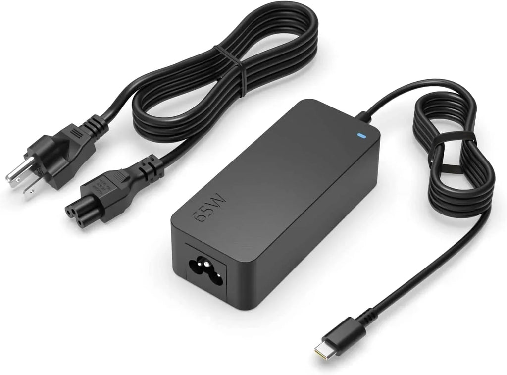 65W 45W USB-C Fast Charger for HP Elitebook, Probook, Spectre x360, Envy x360, Chromebook 14, Elite x2 Laptop - (Safety