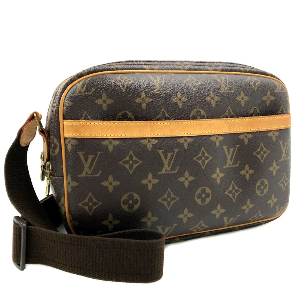 Pre-Owned Louis Vuitton Shoulder Bag Monogram Reporter PM M45254 Canvas Women's LOUIS VUITTON (Fair)