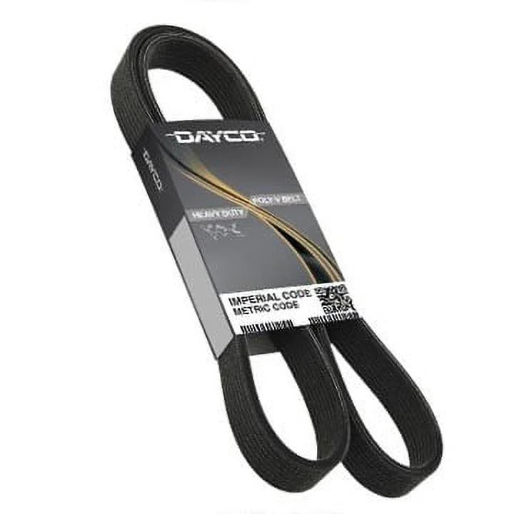 Dayco Poly Rib Belt Sepentine Belt Drive Belt Fits select: 2013-2023 RAM 2500, 2013-2023 RAM 3500