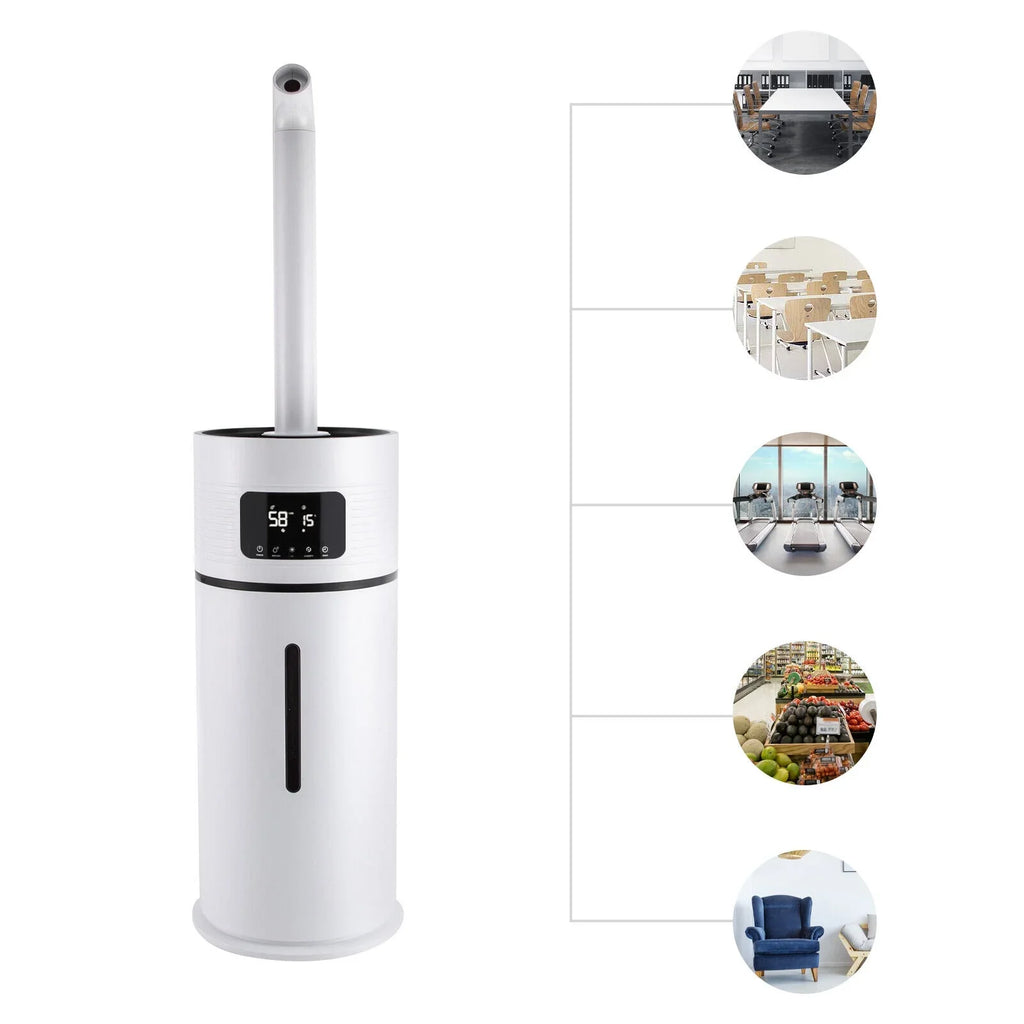 DENEST 4 Gal Commercial Large Humidifiers Style Industrial 360° Humidifier Whole-House