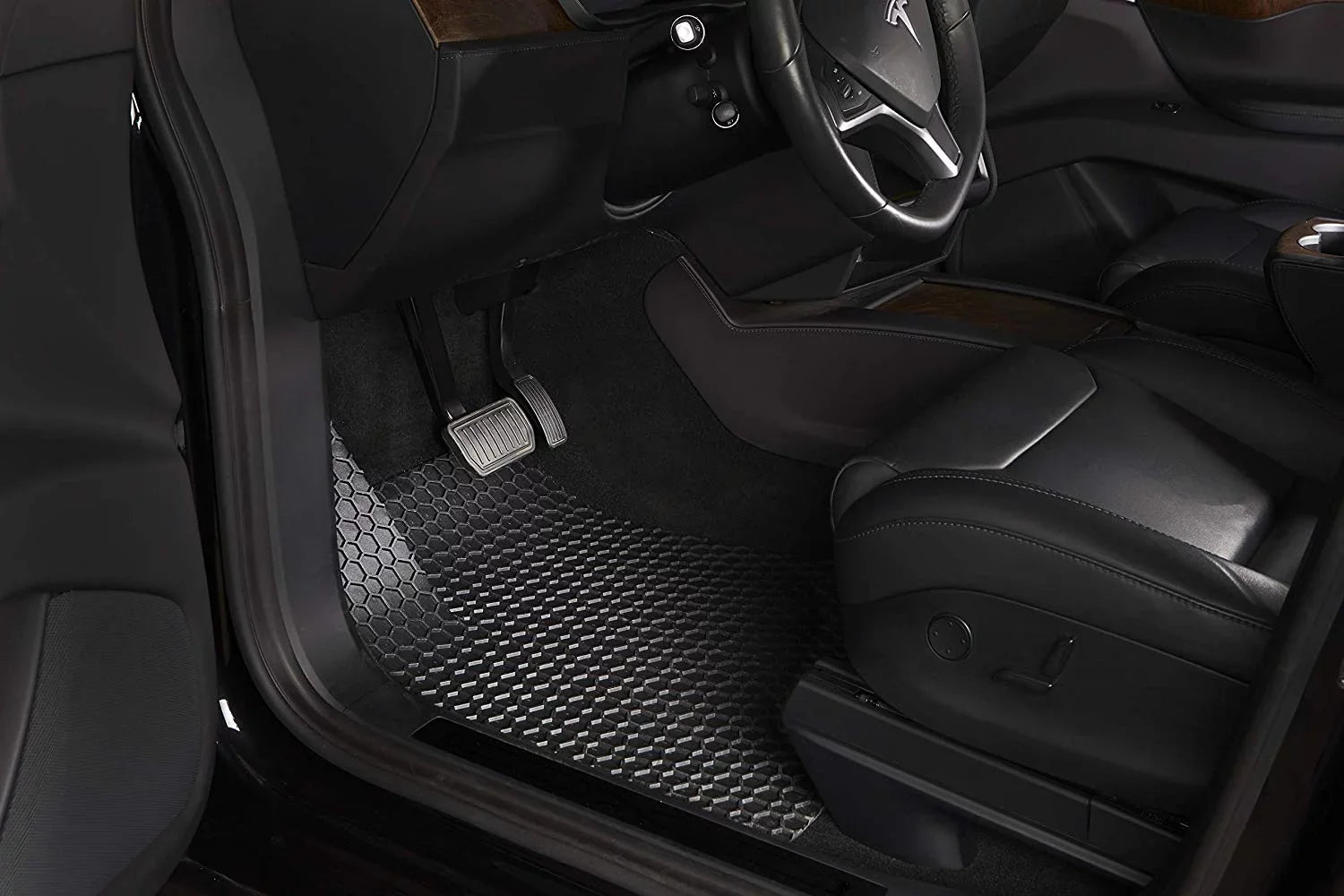 TOUGHPRO Floor Mat Accessories (Front Row Set) Fitting with Toyota 4Runner - All Environment - Heavy Duty - 2021