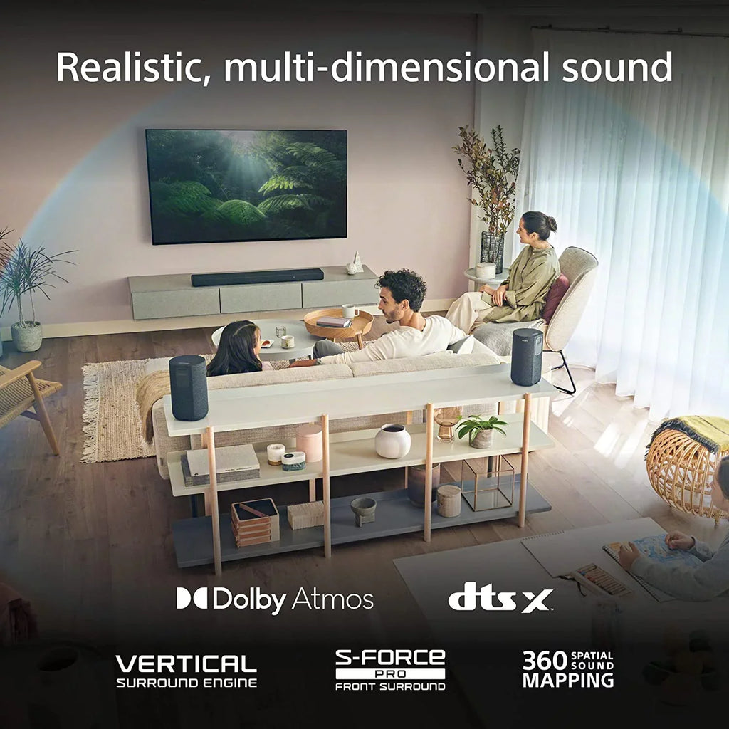 Sony XR85X95K 85-inch 4K Smart BRAVIA XR HDR Mini LED TV with Sony HT-A3000 3.1Ch Soundbar with Built-In Subwoofer and DTS Virtual:X (2022)
