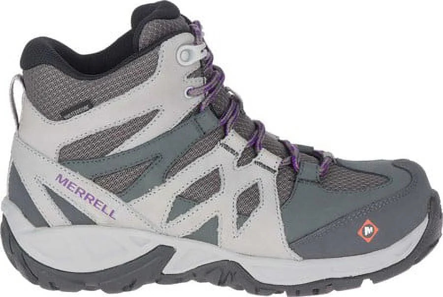 Merrell J099328 Womens Siren Mid Waterproof Work Boots 9D (M) US 9Medium (D, M)