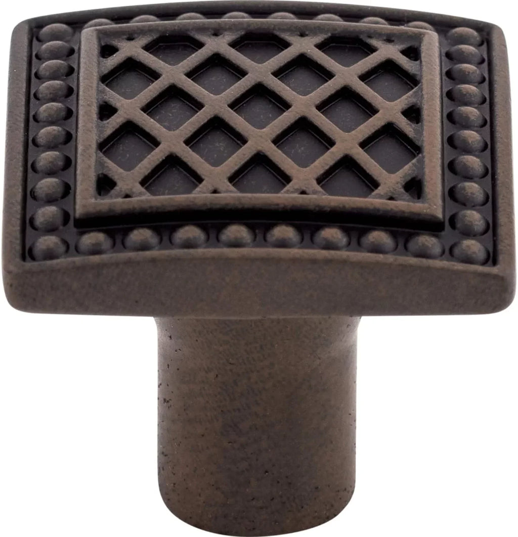 Trevi Square Knob Finish: Rouge