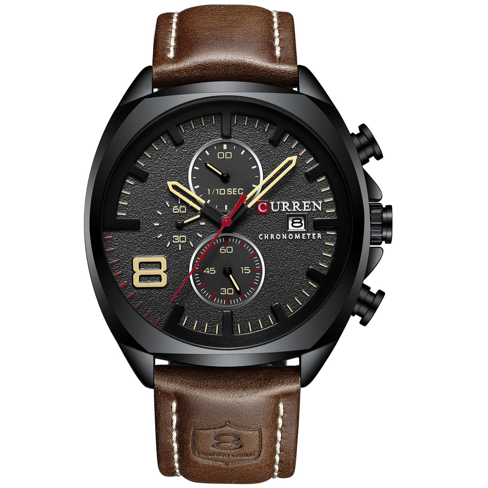 Dazzduo Wristwatches,Casual Wrist Watch Business Casual Wrist Watch Quartz Movement Men Watch Arealer