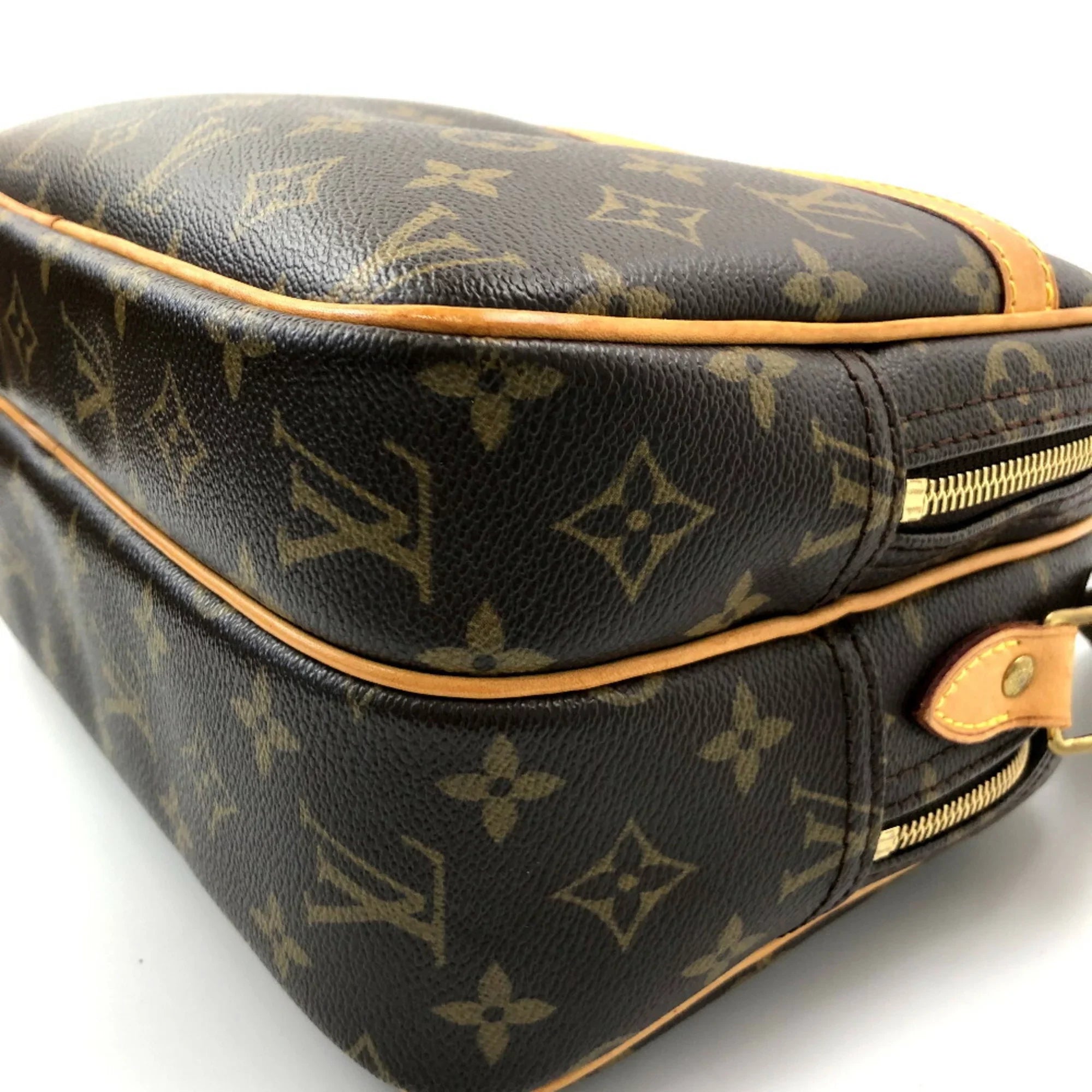 Pre-Owned Louis Vuitton Shoulder Bag Monogram Reporter PM M45254 Canvas Women's LOUIS VUITTON (Fair)