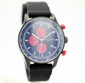 Lars Larsen Storm 133CBRS Black PVD Steel 44mm Black Silicone Quartz Men's Watch