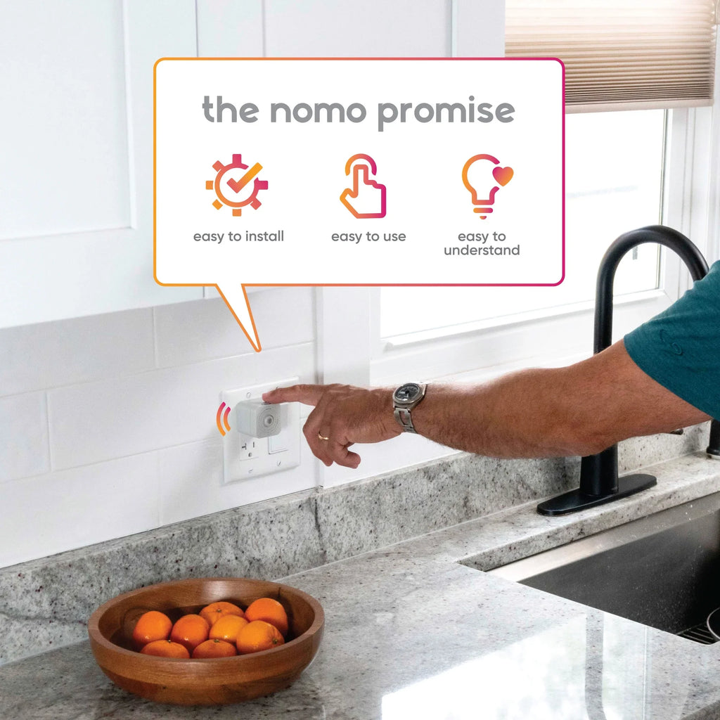 Nomo Smart Care™ Essential Care Kit – 24/7 911 Dispatch Support, Automatic Alerts, Secure Monitoring, Connected Caregiving