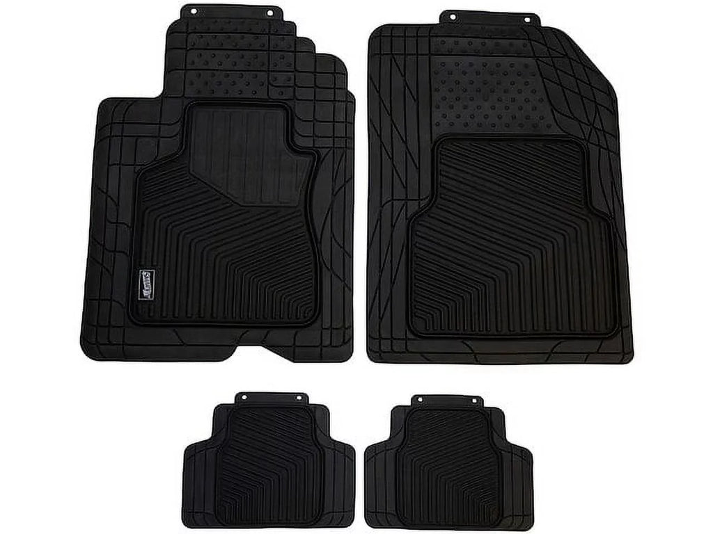 Floor Mat Set 4 Piece - Fitting with 2004 - 2018 Mazda 3 2005 2006 2007 2008 2009 2010 2011 2012 2013 2014 2015 2016 2017