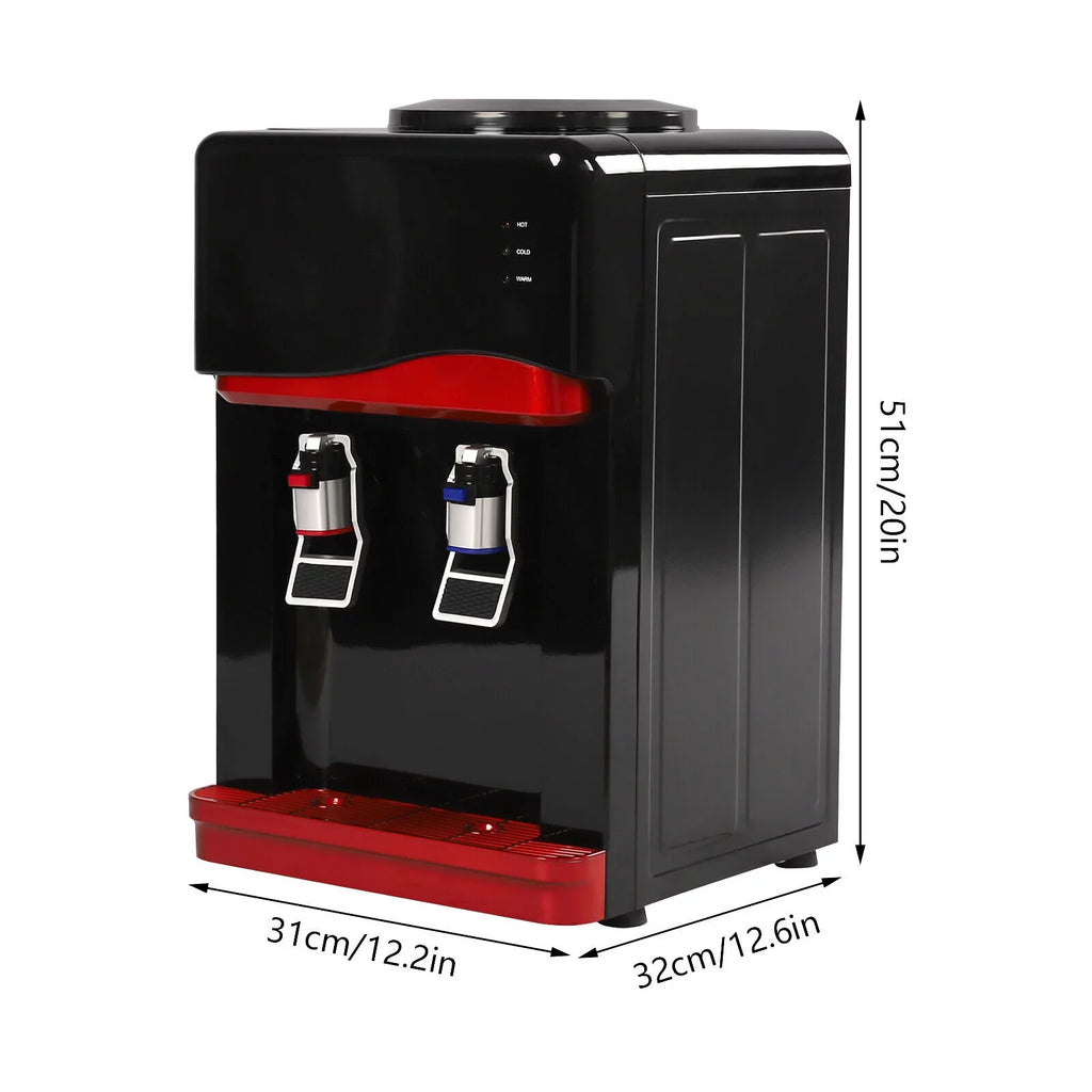 5 Gallon Desktop Water Cooler Dispenser Hot &Cold Cooling Water Drinking Machine