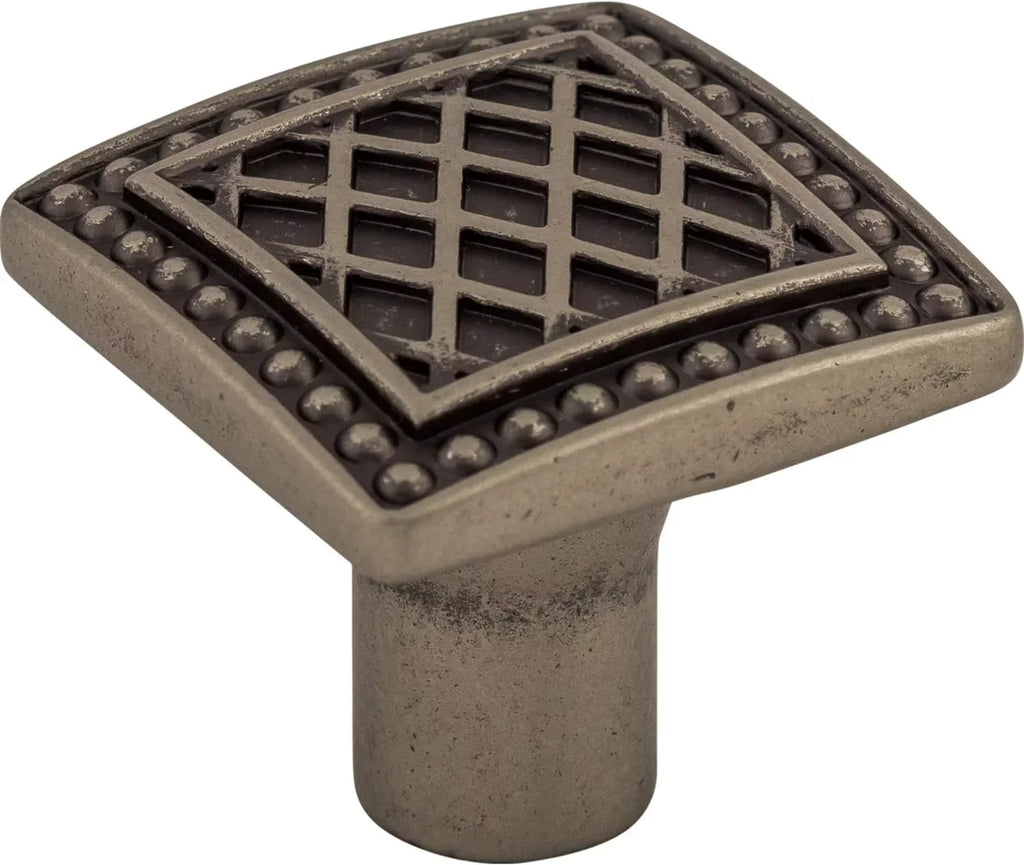 Trevi Square Knob Finish: Rouge