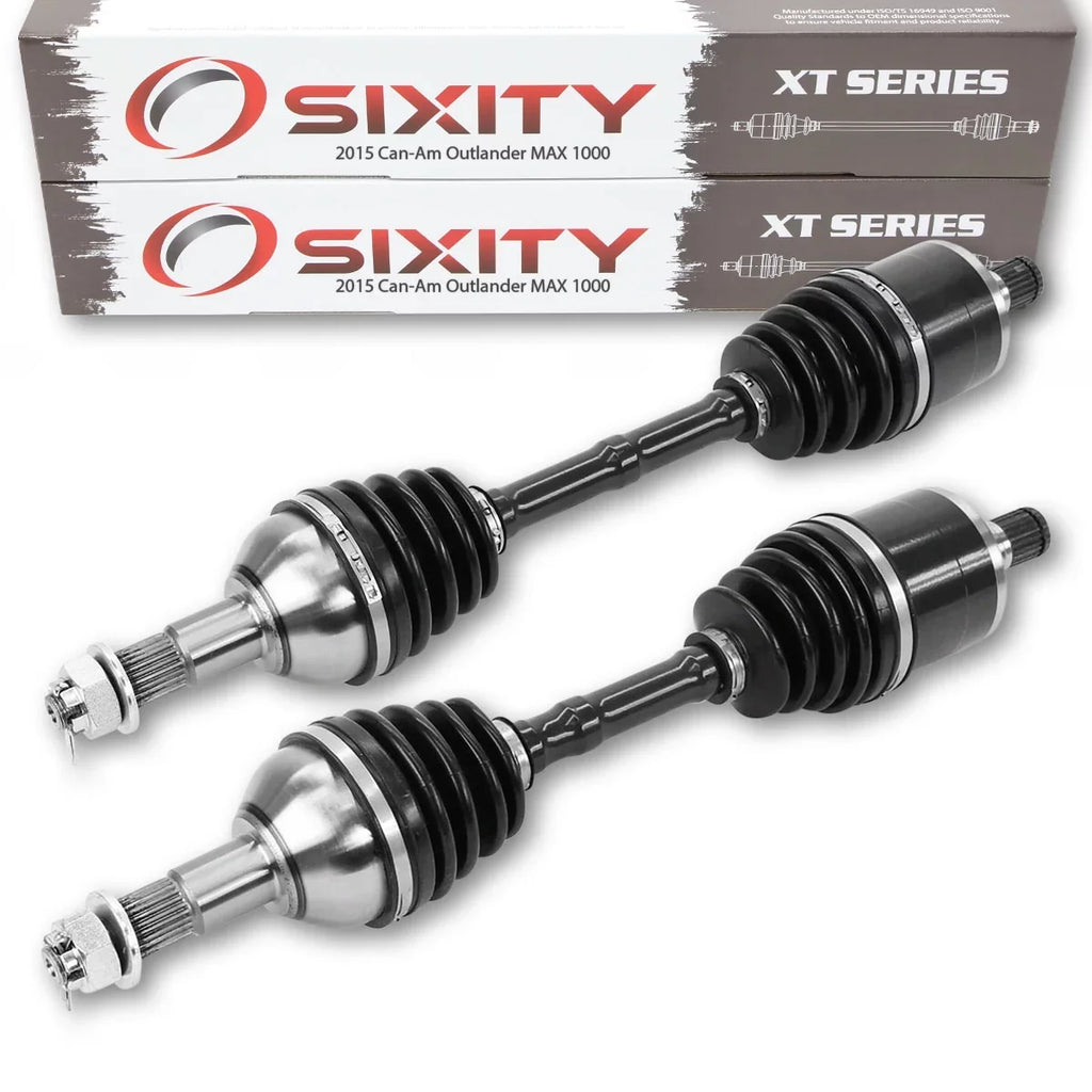 2 pc Sixity XT Rear Left Right Axle Fitting with Can-Am Outlander MAX 1000 2015 - EFI 4X4