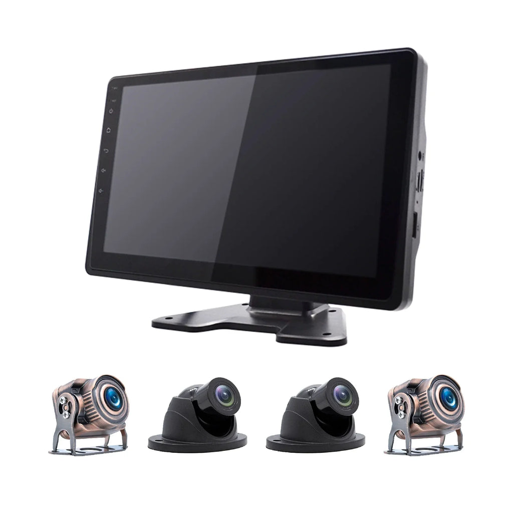 10.1"Monitor DVR Driving Video Recorder Touch Screen GPS for RV Truck Bus Camera