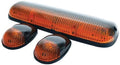 Pacer Performance 20-240 Hi-Five Amber Chevy Style Cab Roof Light Kit, (Pack of Fits select: 2002-2006 CHEVROLET SILVERADO, 2002-2006 CHEVROLET TAHOE
