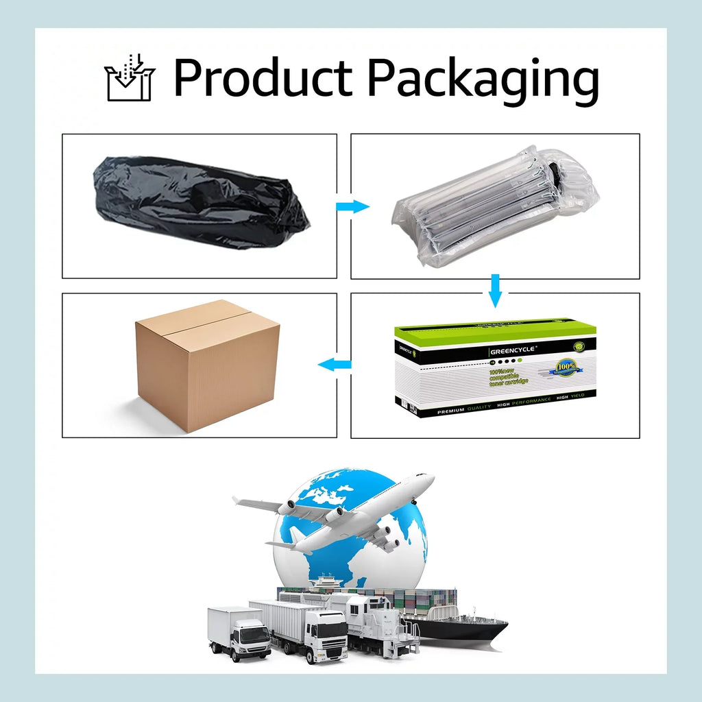 GREENCYCLE 2 Pack Matching for Samsung MLT-D101S 101S Black Toner Cartridge Replacement with ML-2165 ML-2165W SCX-3400 SCX-3405W SCX-3405FW Printer