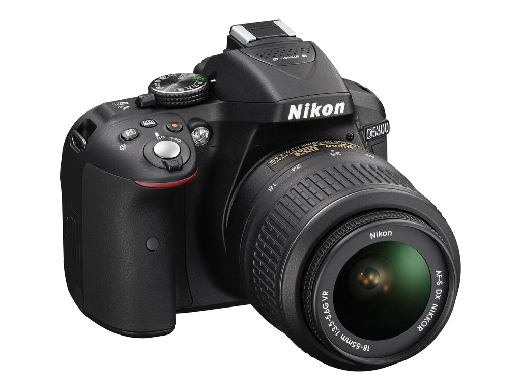 Nikon D5300/D5600 DSLR Camera with 18-55mm and 70-300mm Lenses