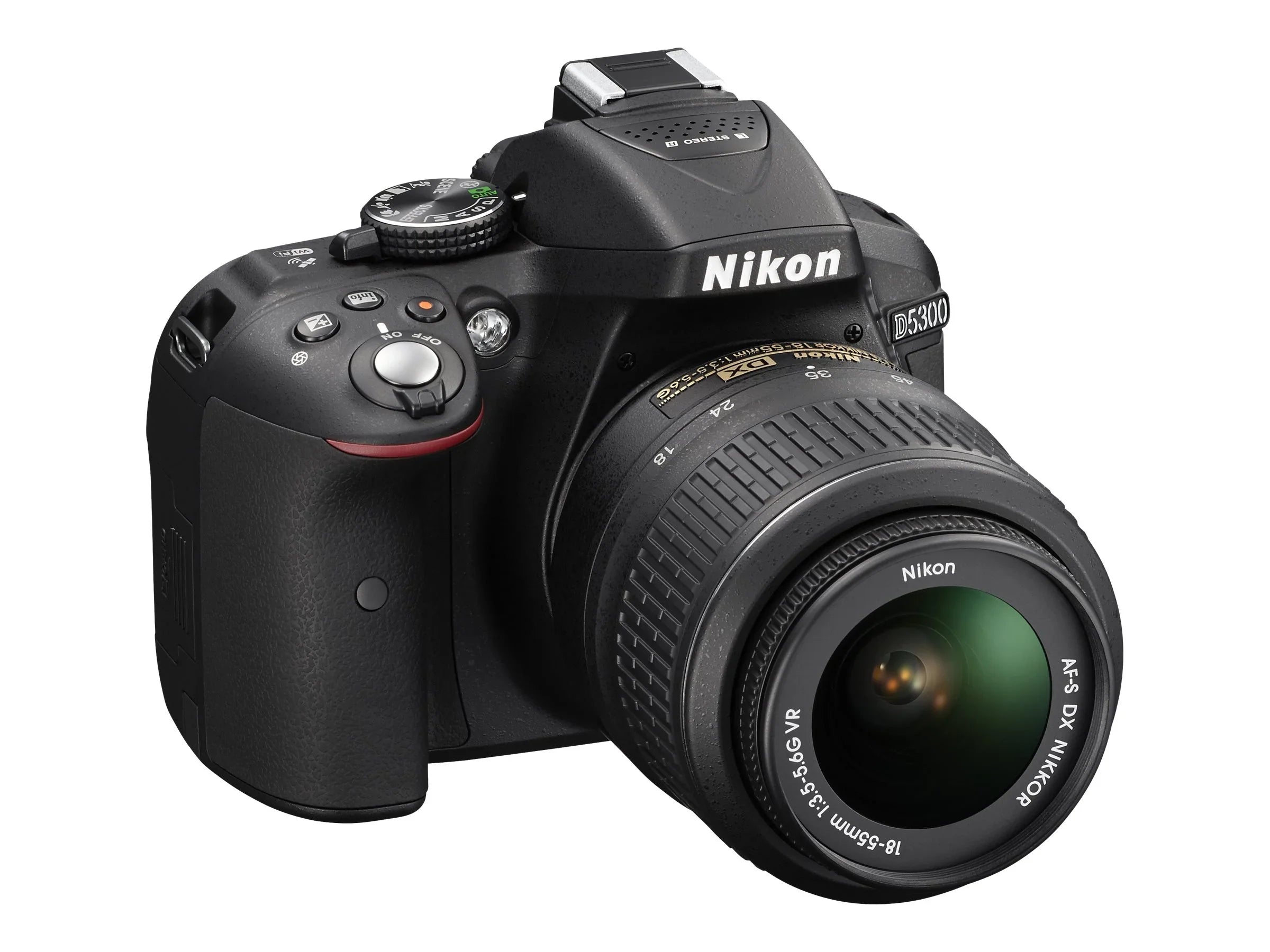 Nikon D5300/D5600 DSLR Camera with 18-55mm and 70-300mm Lenses