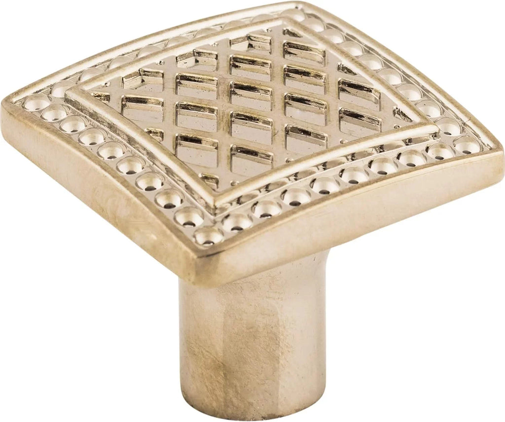 Trevi Square Knob Finish: Rouge