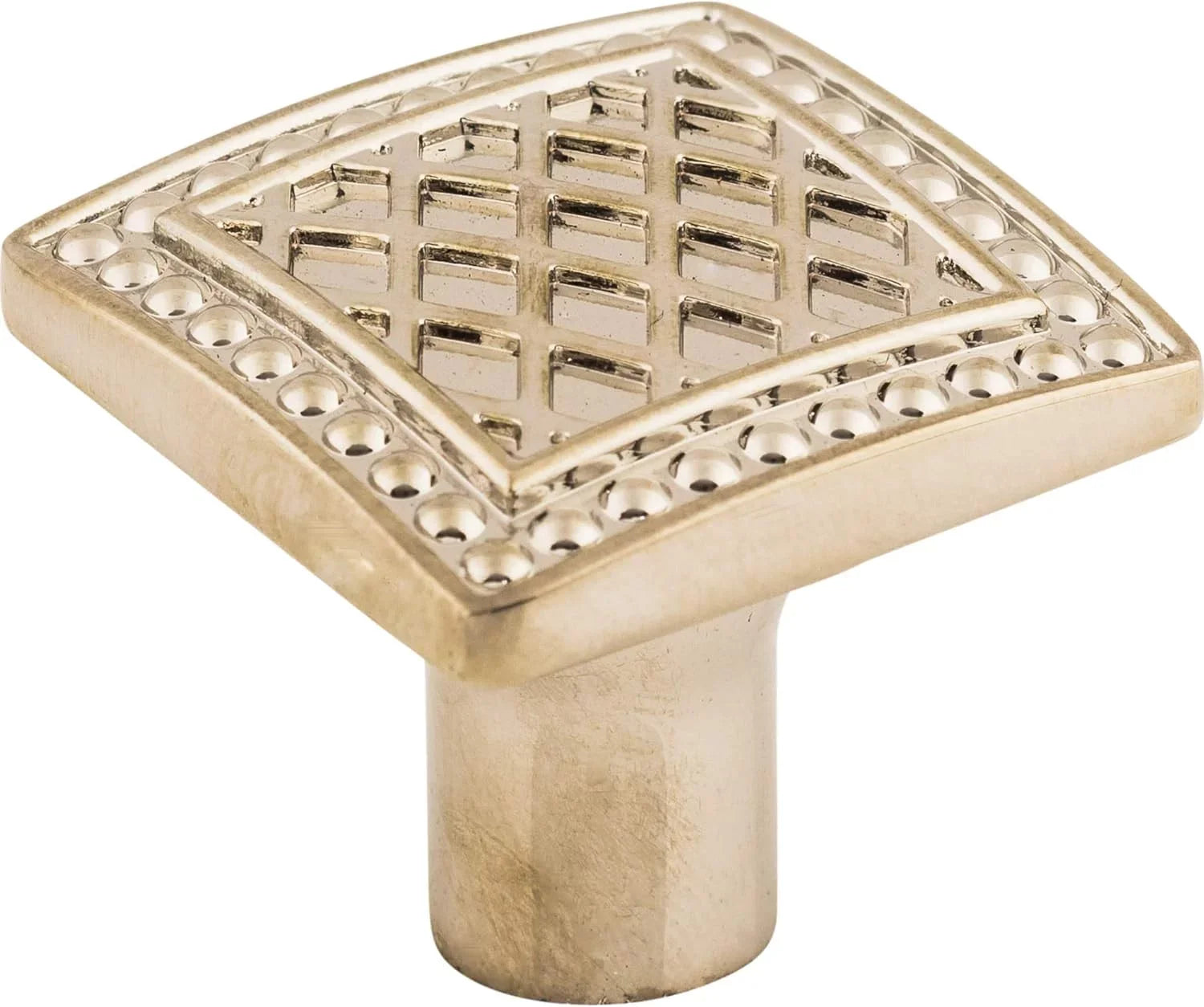 Trevi Square Knob Finish: Rouge