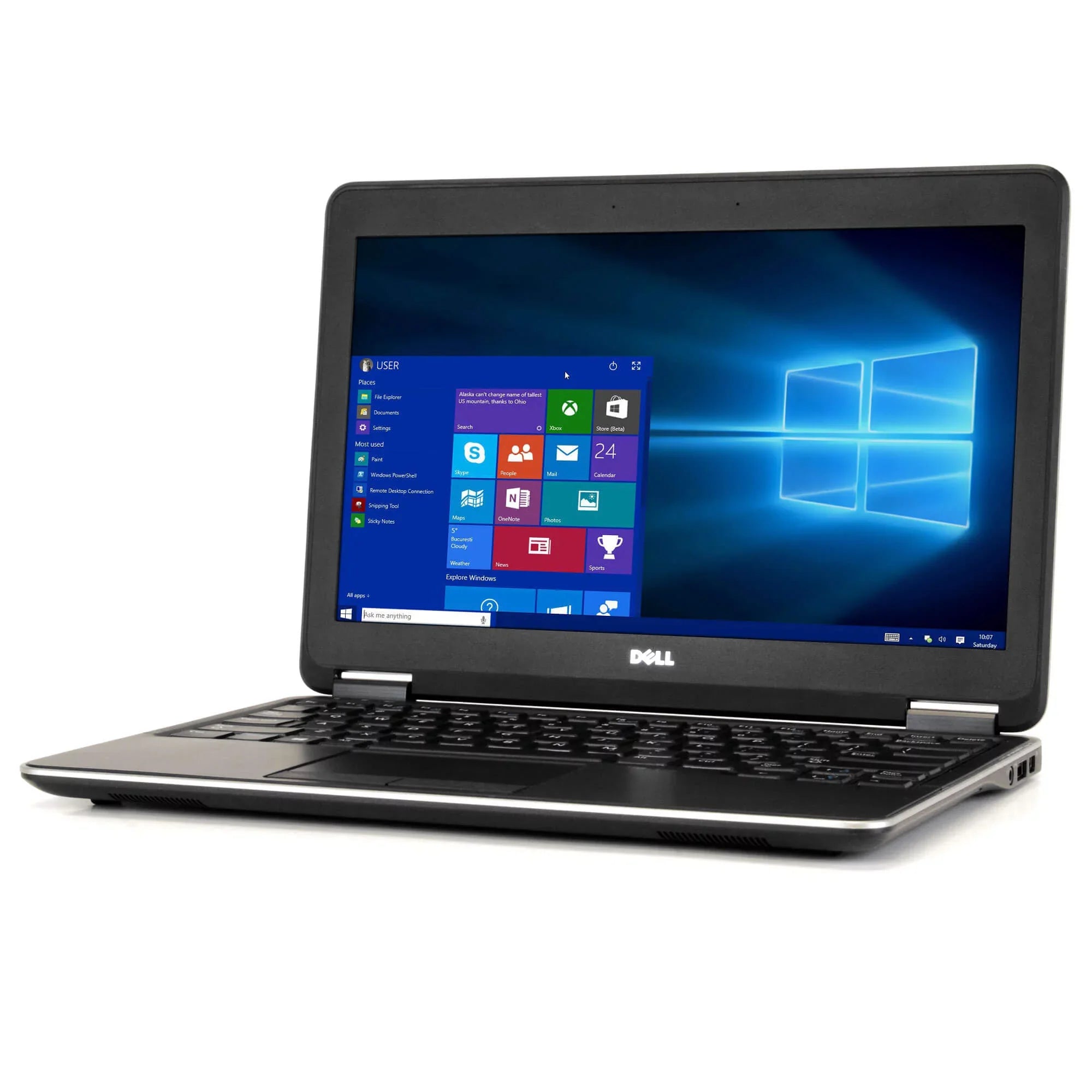 Used E7240 Laptop i5 Dual Core Gen 4 4GB RAM 128GB SSD Windows 10 Home 64 Bit