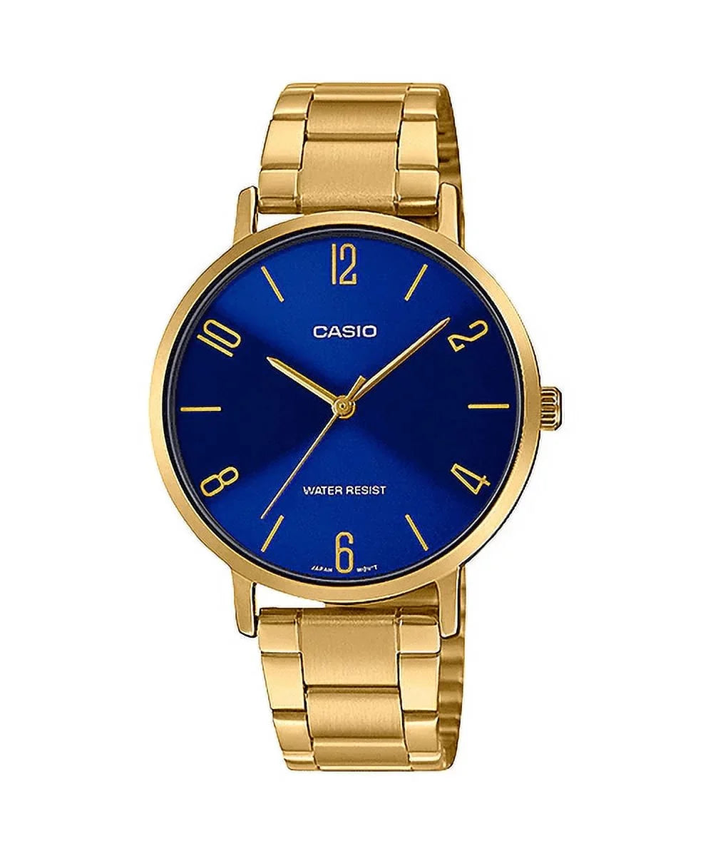 CASIO GENERAL LTP-VT01G-2B GOLD STAINLESS STEEL WOMEN WATCH