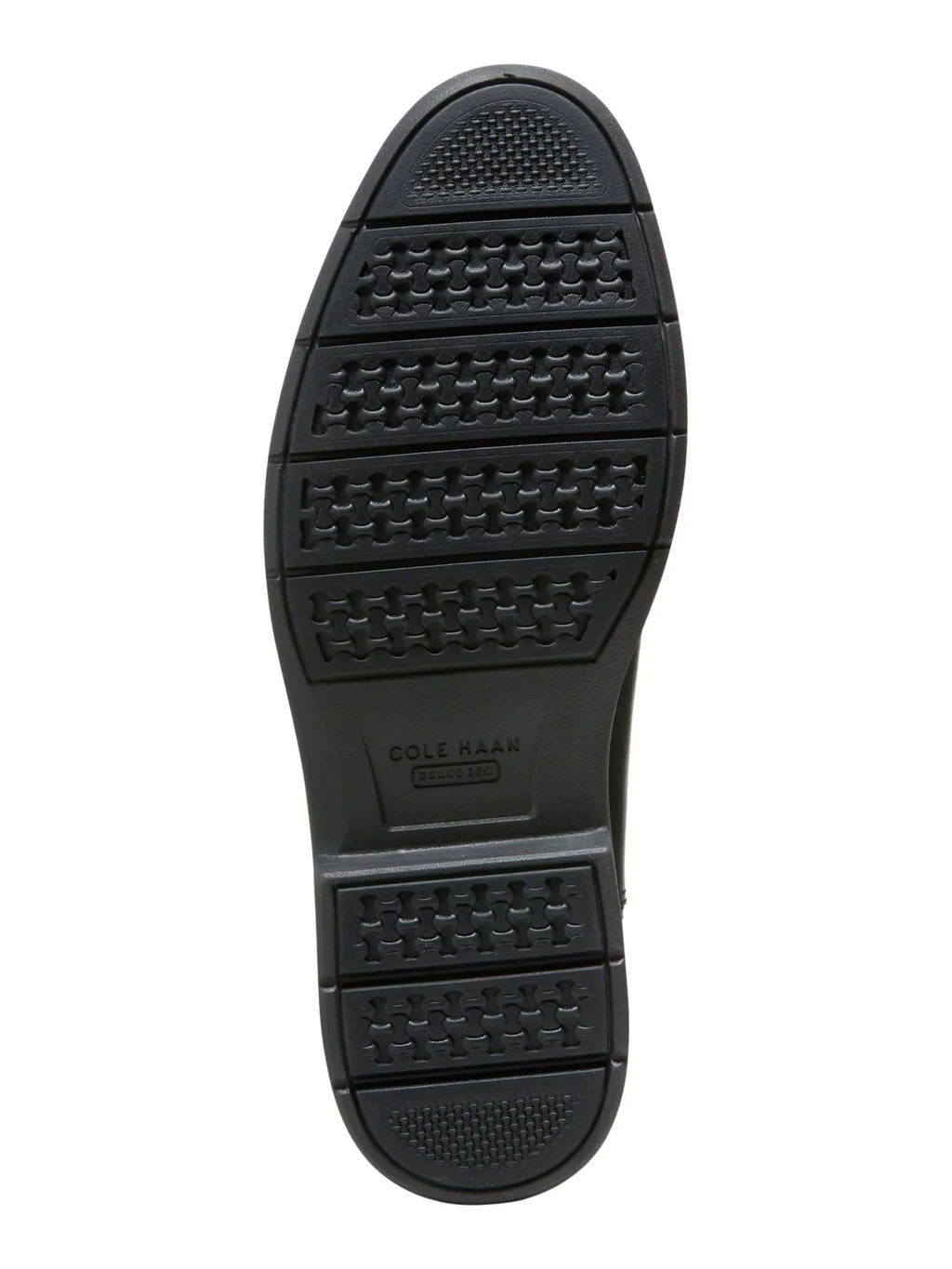 COLE HAAN GRANDSERIES Mens Black Pull Tab Goring Cushioned Go-to Round Toe Block Heel Leather Chelsea 10.5 M