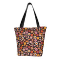 Lukts 70s Groovy Hippie Retro Tote Bag,Shoulder Bag Women'S Hobos Handbags Large Capacity Shopping Bag