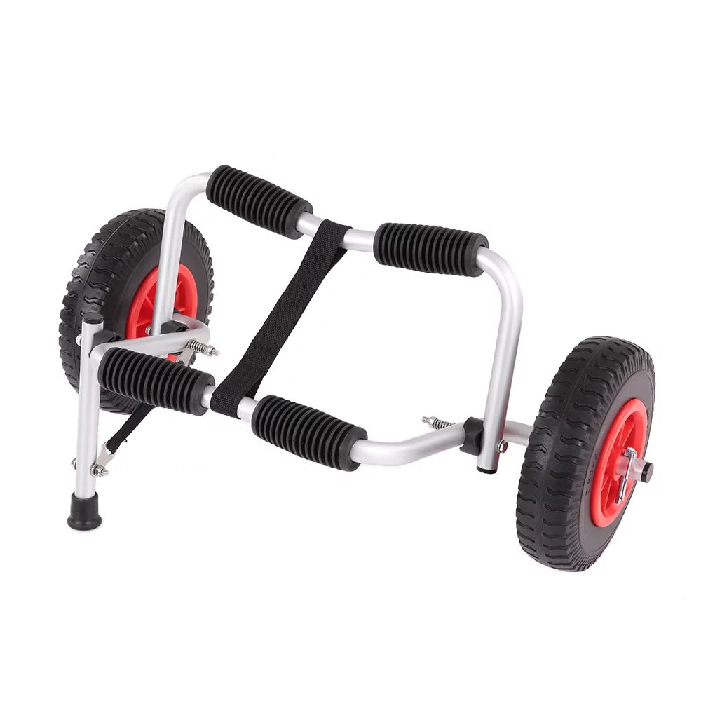 Anself Portable Lightweight Foldable Vessel Kayak Canoe Trolley