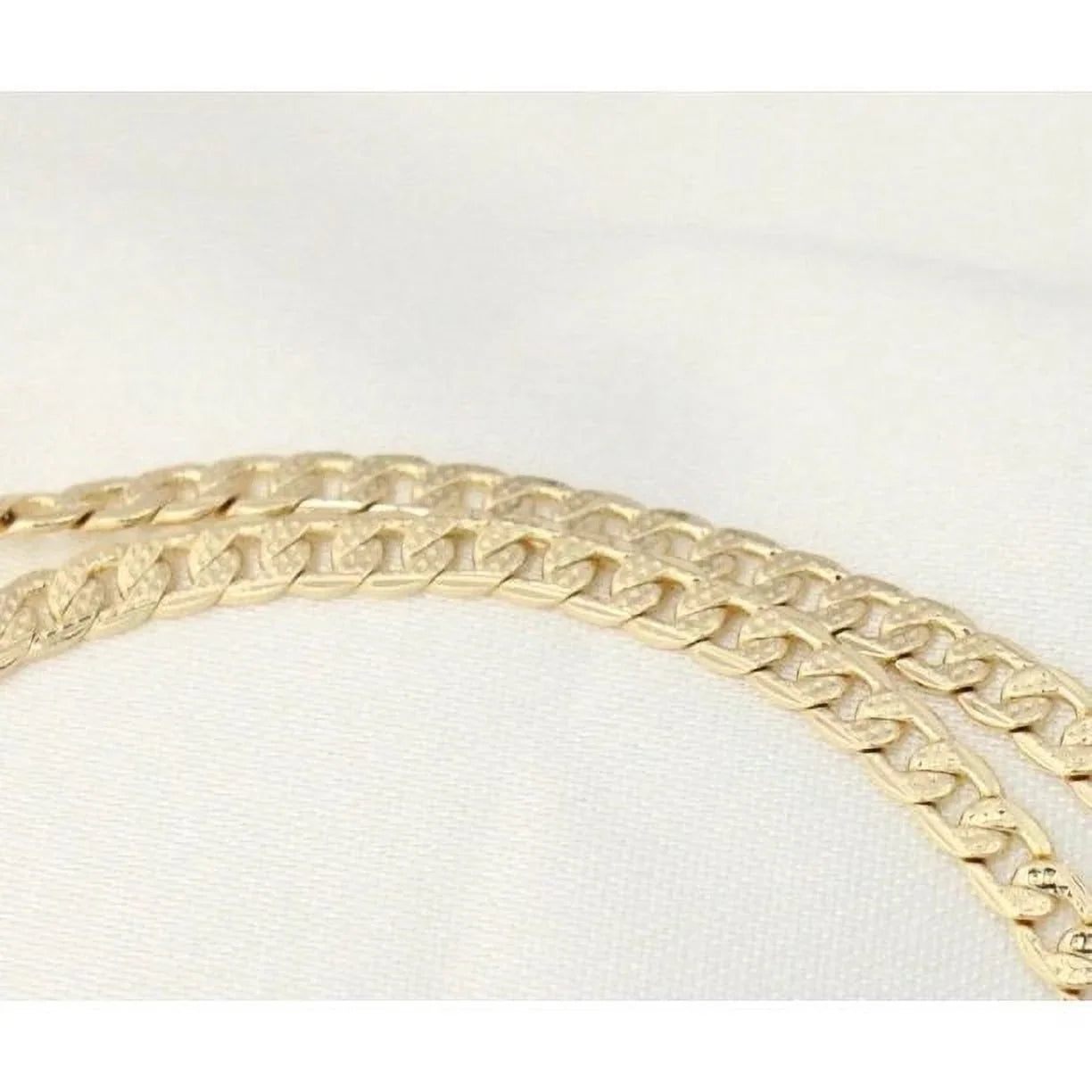 14K Bonded Gold Figaro Chain with Micky Charm, Best Unisex Christmas Gift for Women, Men, Girlfriend, Boyfriend, Her, Bestfriend, 14K Bonded Gold Necklace with Gift Box/Bag by Aria Jeweler