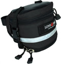 Lone Peak Deluxe Expandable Bicycle Seat Bag Black
