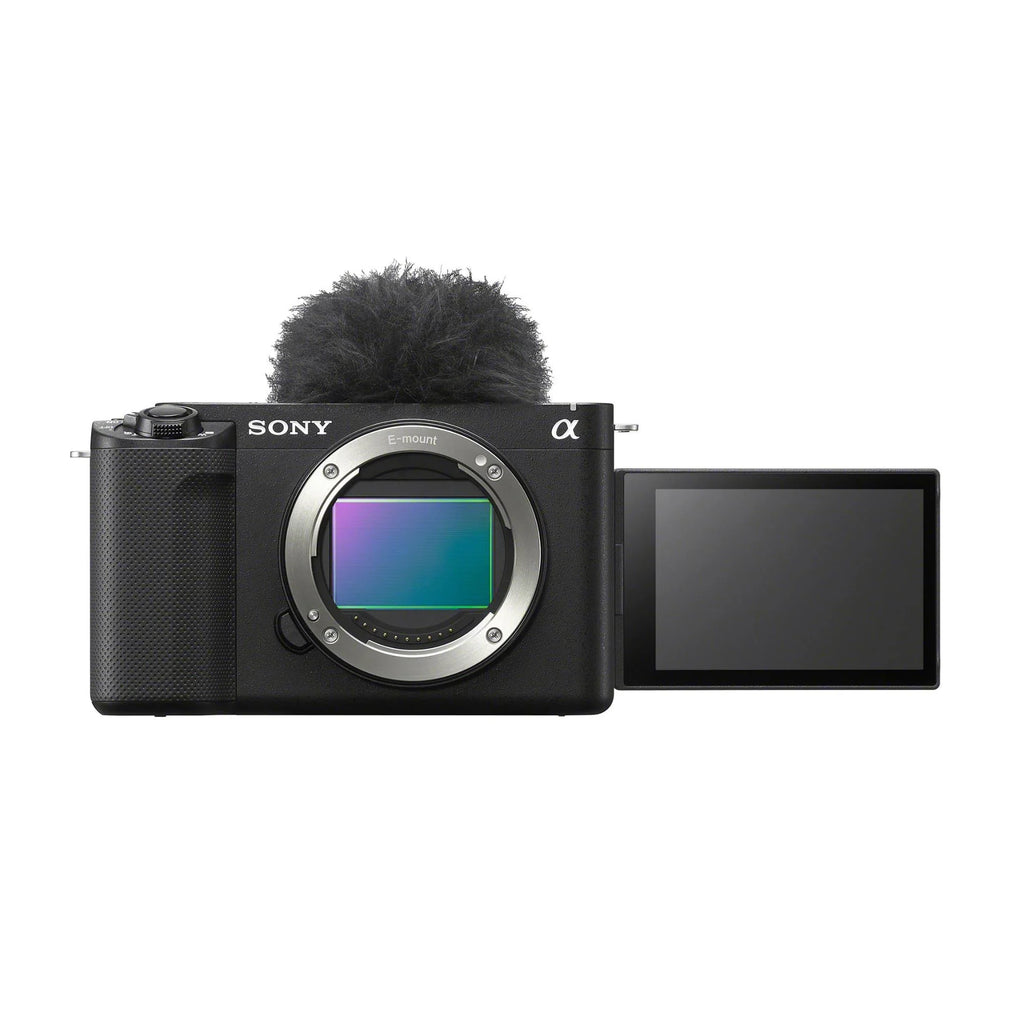 Sony Alpha ZV-E1 Mirrorless Camera with 50mm Lens (ILCZV-E1/B, Black) Bundle
