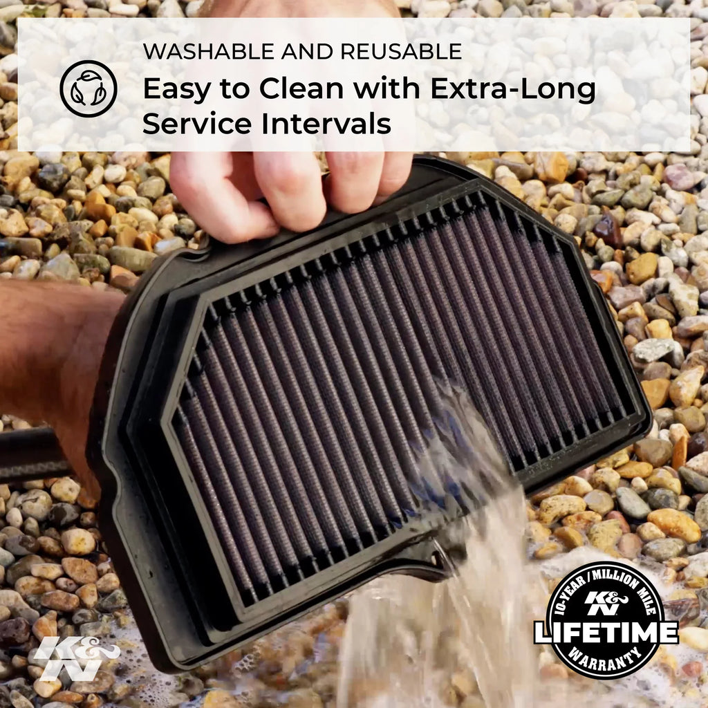 K&N Engine Air Filter: High Performance, Premium, Powersport Air Filter: 2010-2019 CAN-AM (Ryker, 600 ACE, 900 ACE, Rally Edition, Spyder, RS SM5, RS-S SE5, RS-S SM5, and other select models) CM-9910