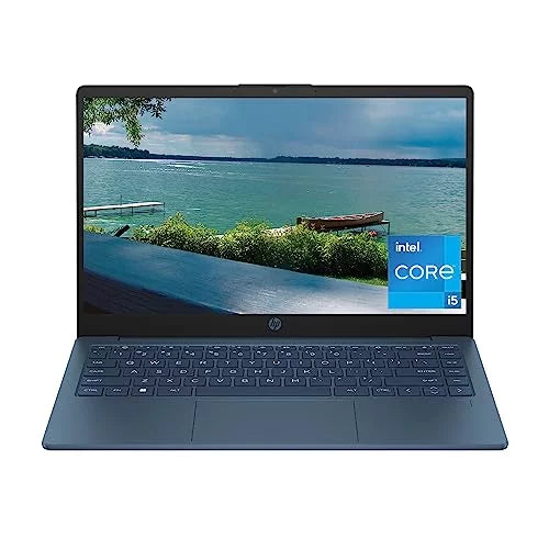 HP 14 inch Laptop, FHD Display, 13th Generation Core i5-1335U, 8 GB RAM, 512 GB SSD, Iris Xe Graphics, Windows 11 Home, 14-ee0010nr (2023)