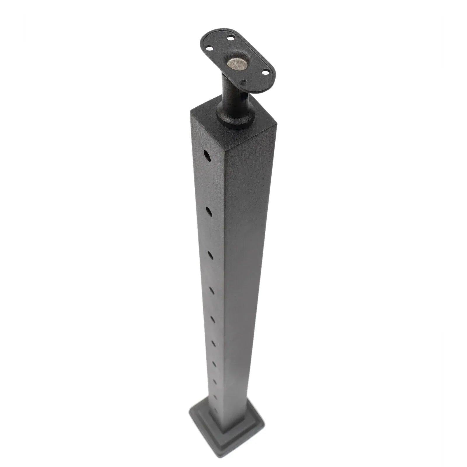 Cable Railing Post 36''x2''x2'' Stainless Steel Square Fence Post Level Two Sides Pre-Drilled for Wood Concrete Level Deck Cable Railing System