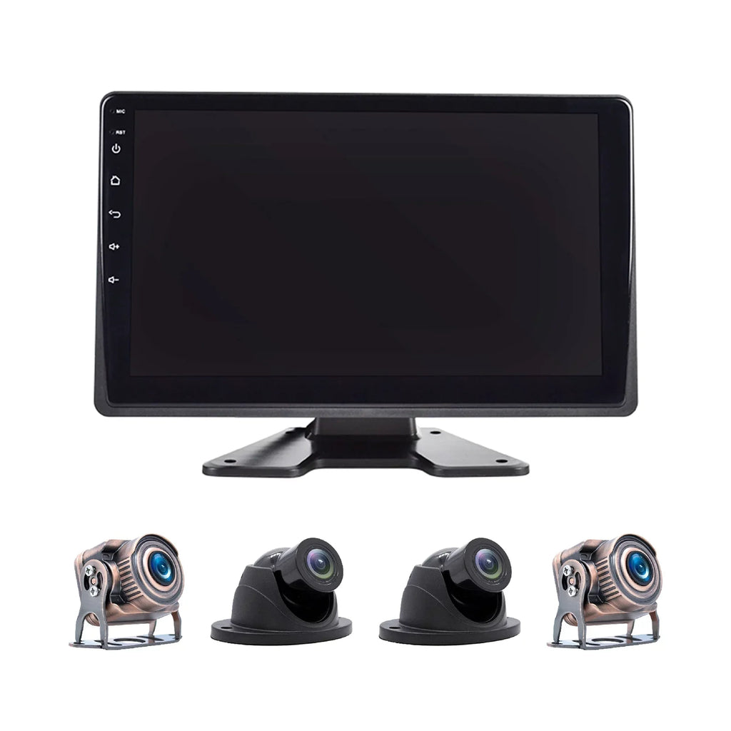 10.1"Monitor DVR Driving Video Recorder Touch Screen GPS for RV Truck Bus Camera