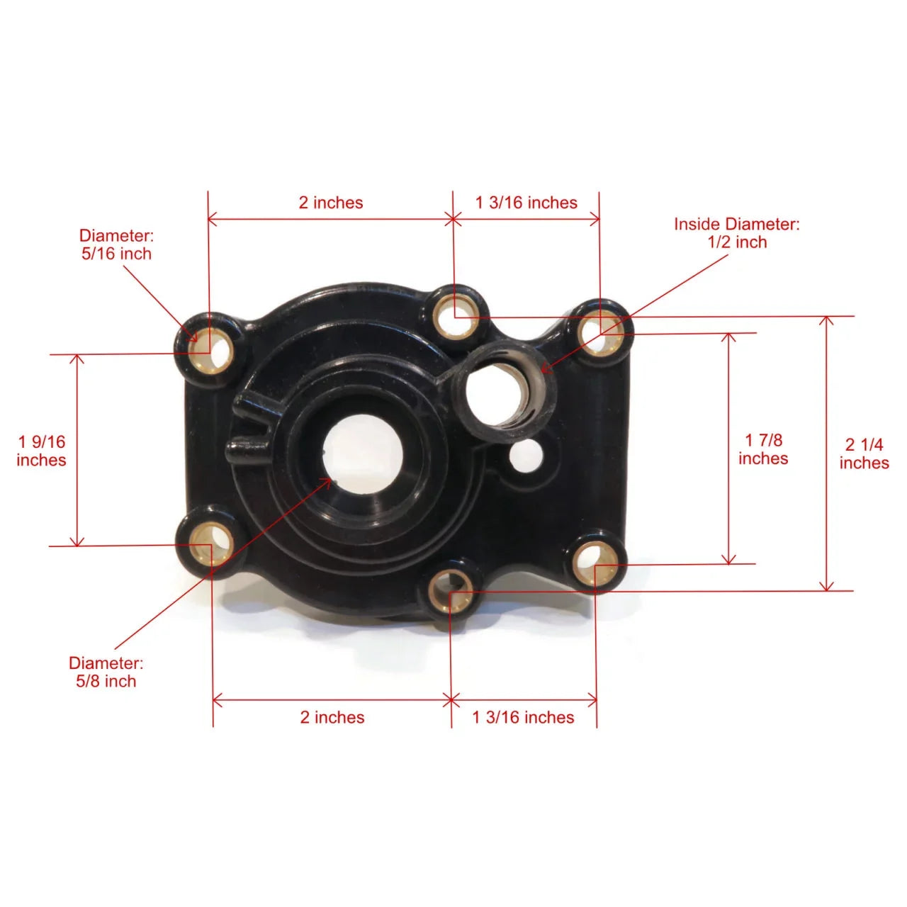 The ROP Shop | Water Pump Kit For 1982 Johnson 35 HP J35ECND, J35ELCND, J35RCND Outboard Engine