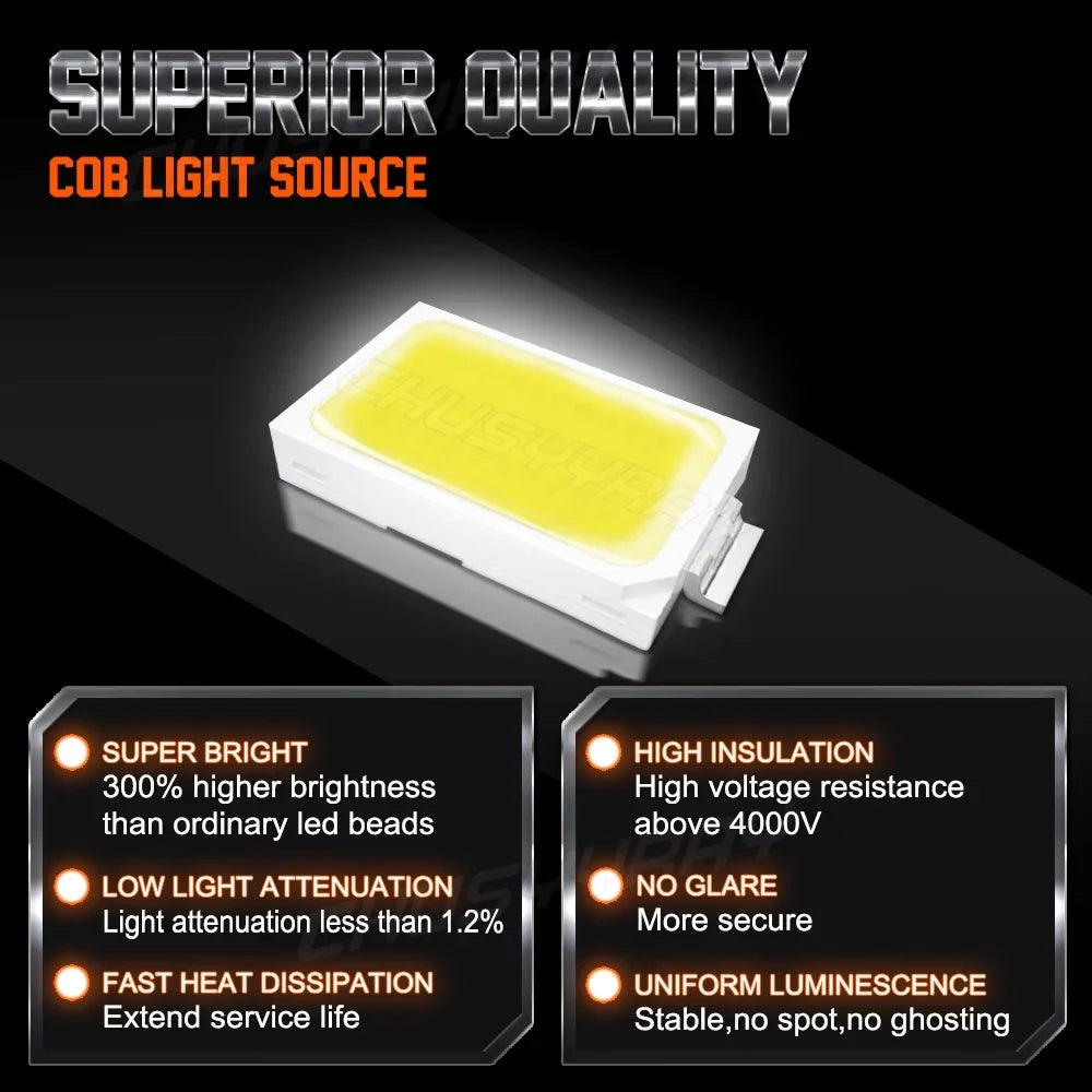 Suitable for Toyota Tacoma 2016 2017 2018 2019 2020 H11 LED Headlight High Low Bulbs Kit