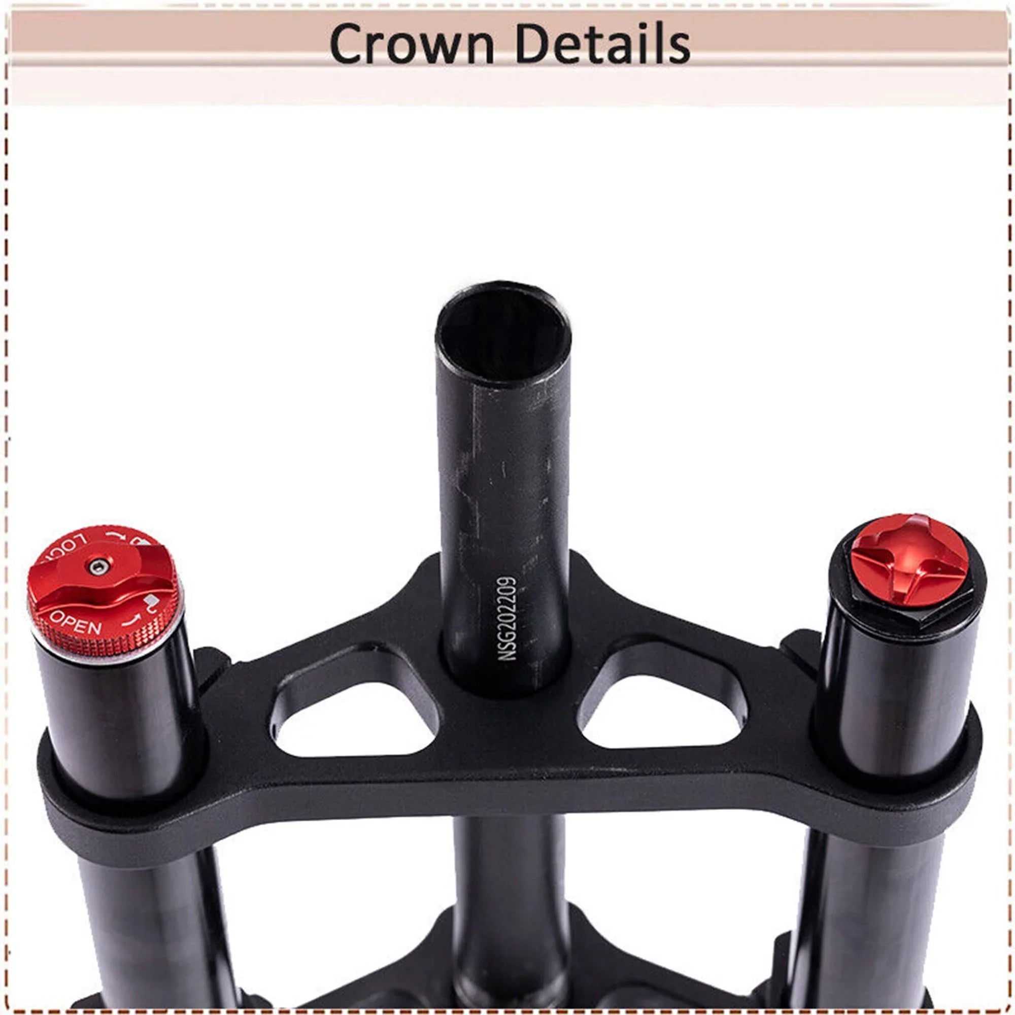 BUCKLOS 20*4.0 Fat Bike Air Fork Single/Double Shoulder 20inch Suspension Fork Disc Brake 9*135mm Snow Front Fork Bicycle Parts