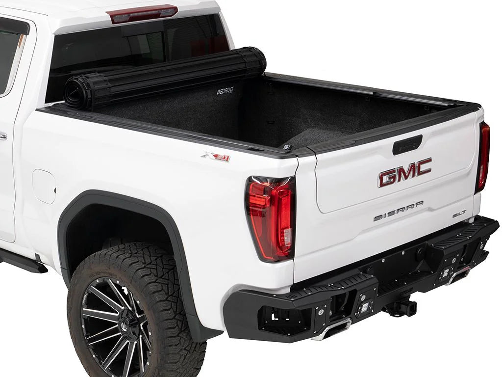 BAK by RealTruck Revolver X4s Hard Rolling Truck Bed Tonneau Coating | 80135 | Suitable with 2019 - 2023 Chevy/GMC Silverado/Sierra (Carbon Pro Bed) 5' 9" Bed (68")