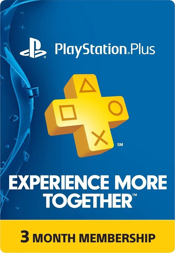 PlayStation 5 Digital PS5 - White Console with Wireless Controller - All Digital Version, 825GB SSD - With PS Plus 3 Month Membership